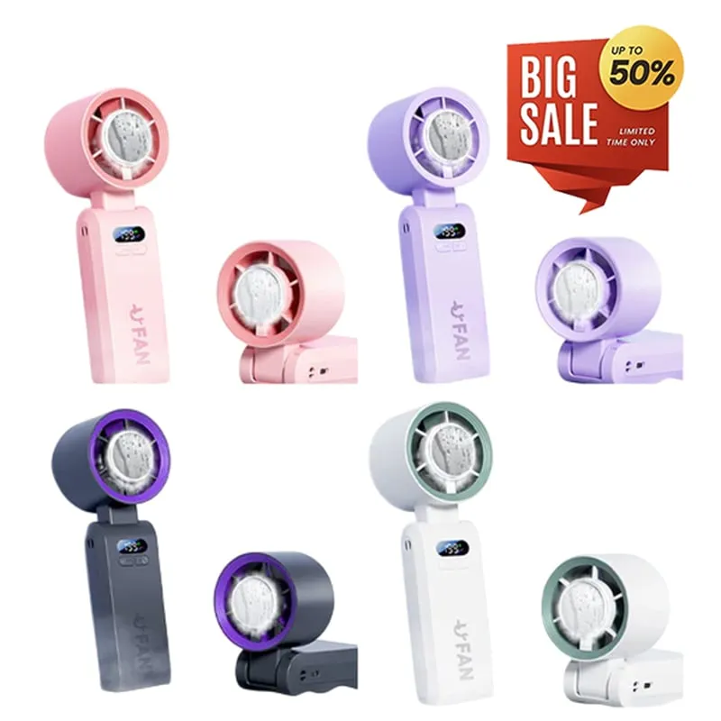 ChillBreeze Portable Turbo Fan in modern lifestyle setting — portable cooling for any season